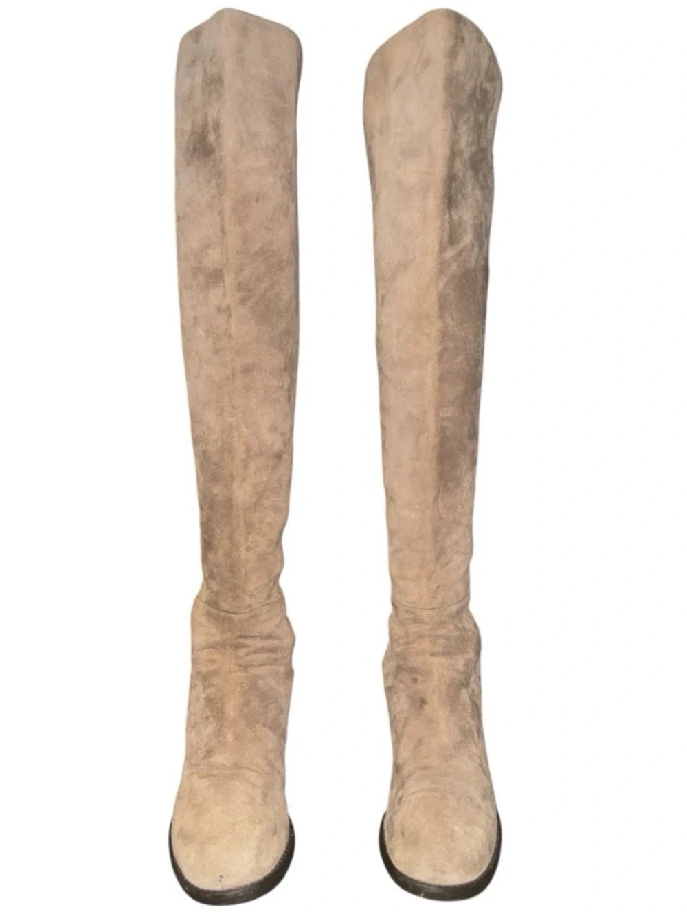 Authentic Stuart Weitzman designer suede leather knee high boots sz 8